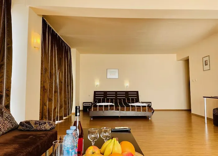 At The American's ホテル