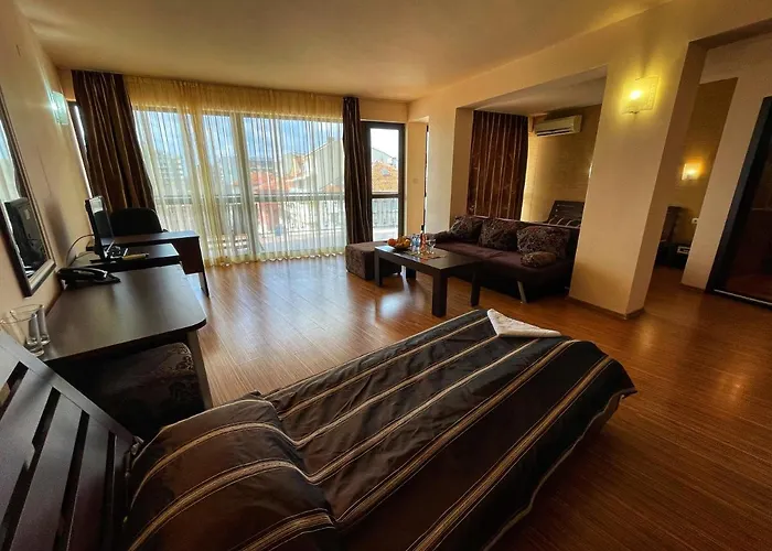 At The American's ホテル